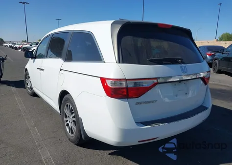 2012 Honda Odyssey Ex-L из США, поврежденный, VIN 5FNRL5H65CB143908